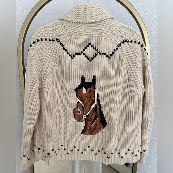 NWT - The Great - Horse Cardigan - Picture 5 of 5